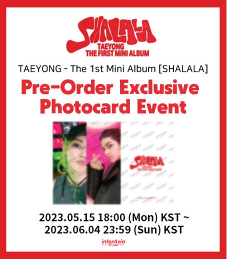 楽天市場】TAEYONG - The First Mini Album 「SHALALA」 SMini