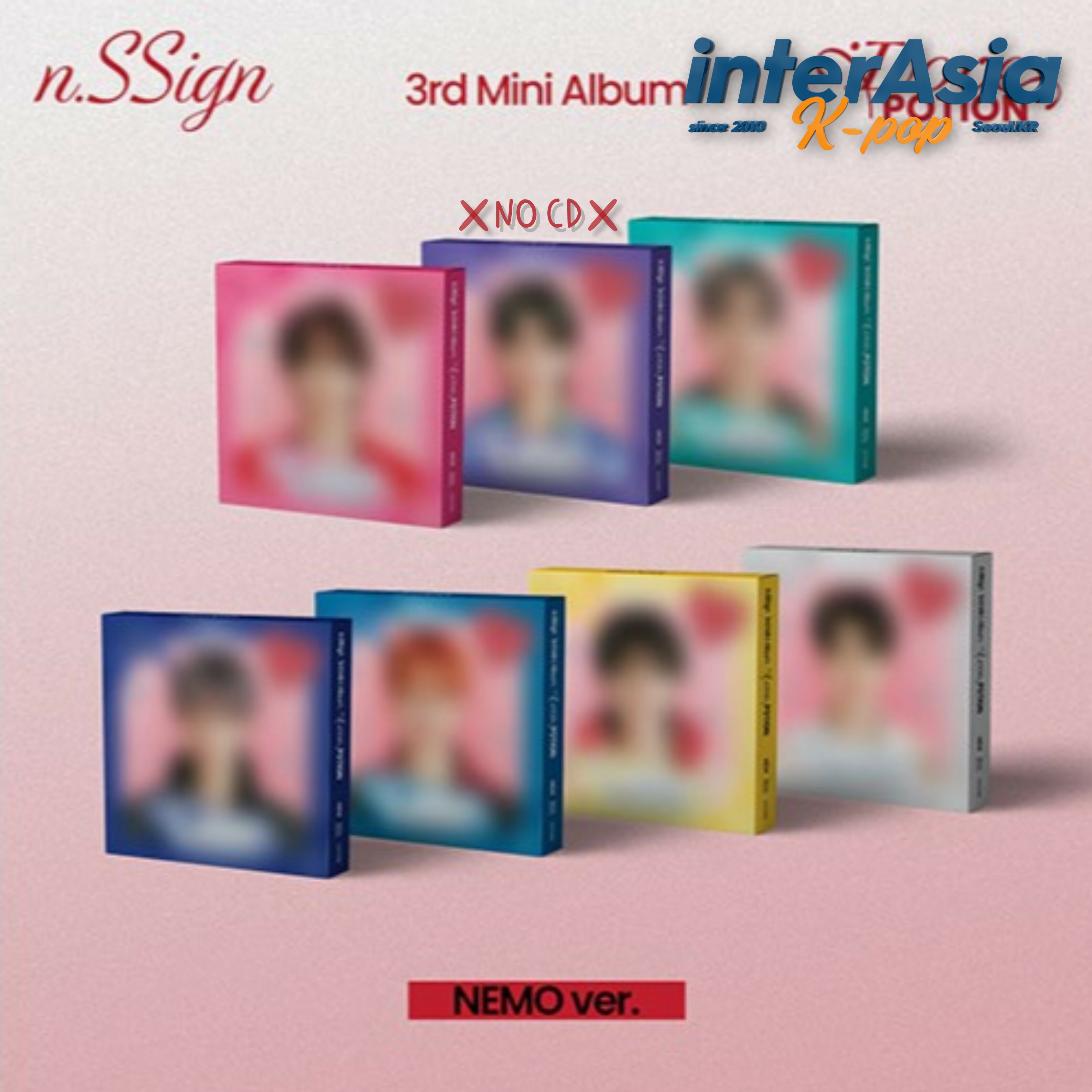 n.ssign tiger まとめ売り n.SSign 2nd Mini Album Repackage 'Tiger' HMV限定特典と