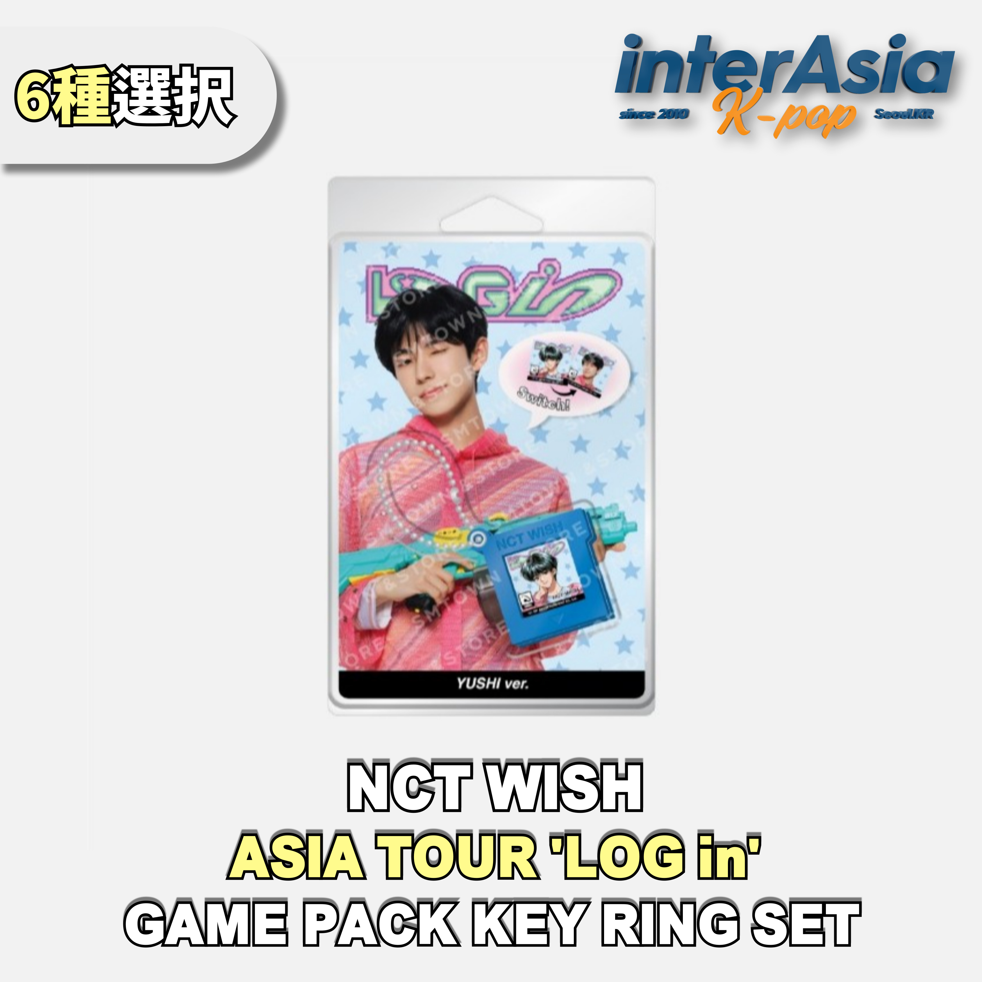 【限定品】NCT WISH ASIA TOUR キーボードキーキャップセット グッズ(音楽)】キーキャップ 2025 NCT WISH ASIA TOUR LOG in