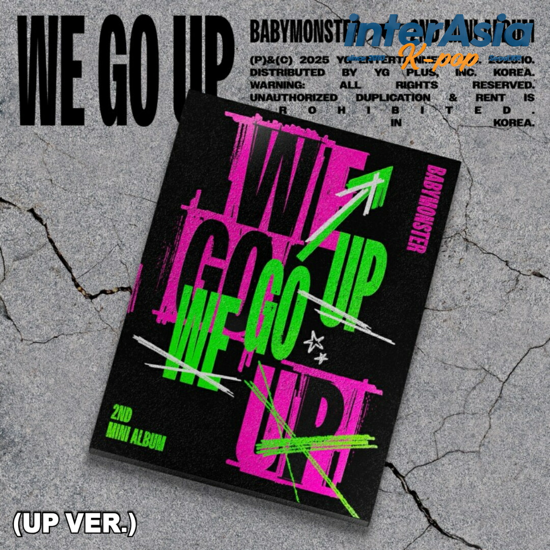 楽天市場】BABYMONSTER - 2nd MINI ALBUM 「WE GO UP」 MINI BEAM