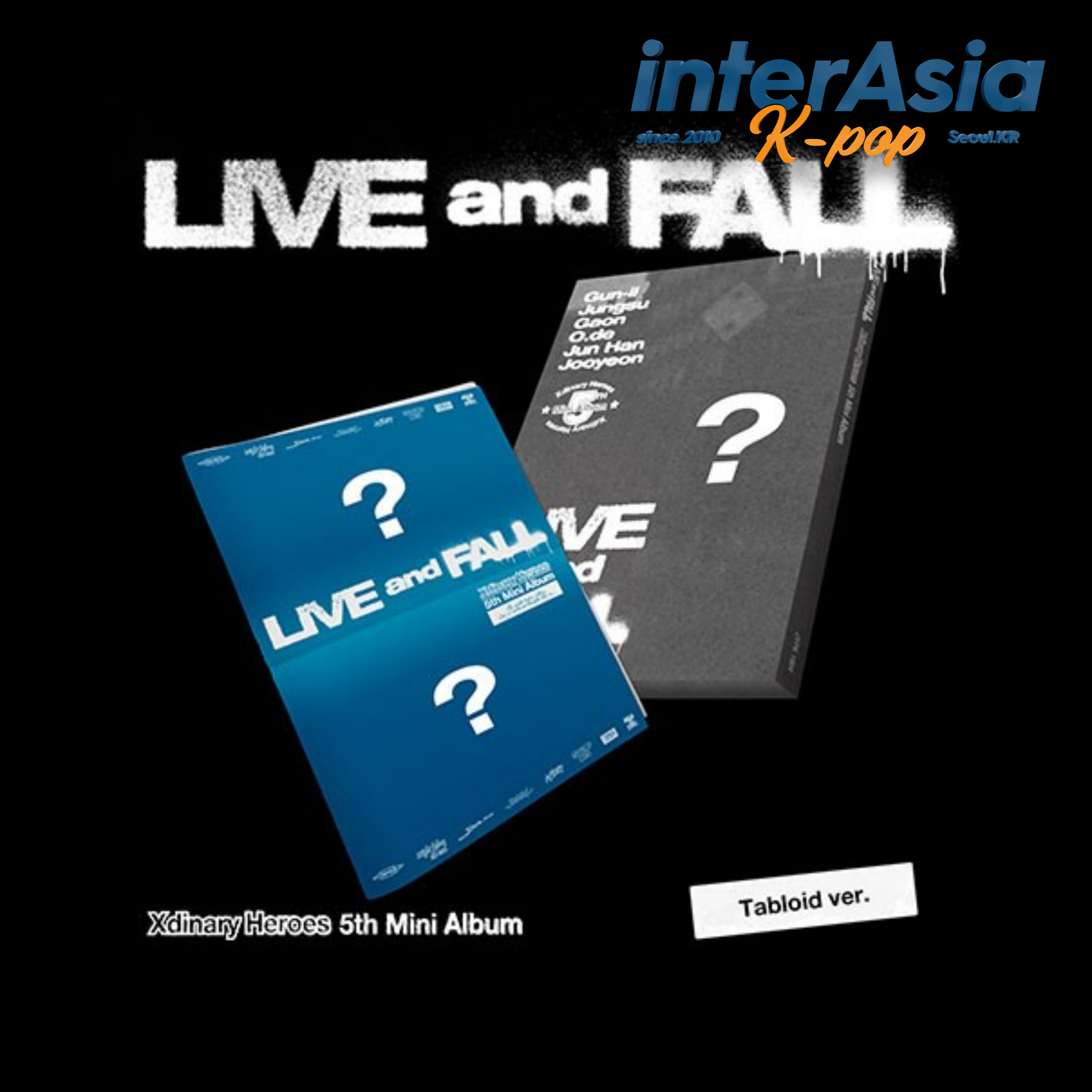shopee エクディズ　ゴニル　ジョンス　ガオン　オドゥ　ジュンハン　ジュヨン 楽天市場】☆JYP特典☆ Xdinary Heroes - 5th Mini Album 「LIVE