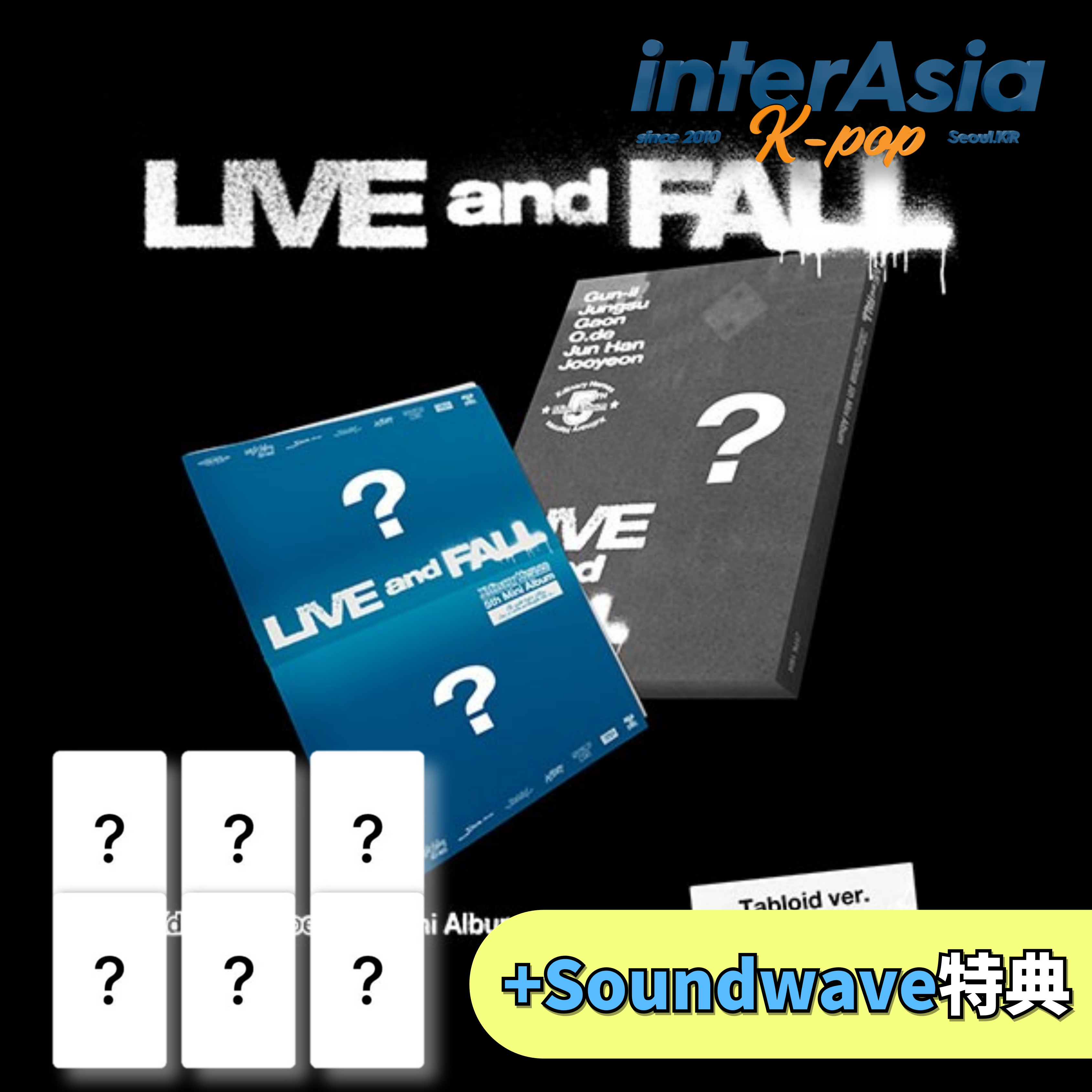 楽天市場】Xdinary Heroes - 5th Mini Album 「LIVE and FALL