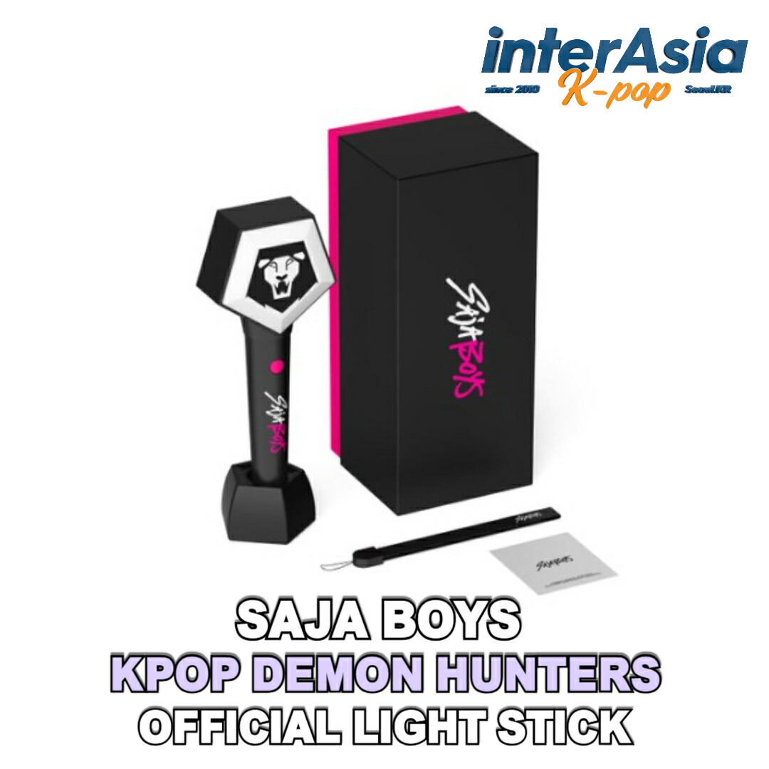 K-POP デーモンハンターズ Saja Boys ペンライト 楽天市場】KPOP DEMON HUNTERS - SAJA BOYS OFFICIAL LIGHT STICK