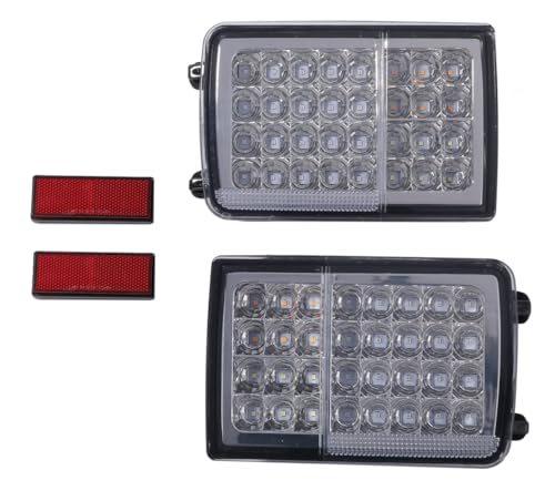 スズキ 用 32連 LED テールランプ ライト 左右セット クリアーレンズ 流れる ウインカー シーケンシャル 純正 交換 カプラーON エブリイ DA64V DA17V 外装