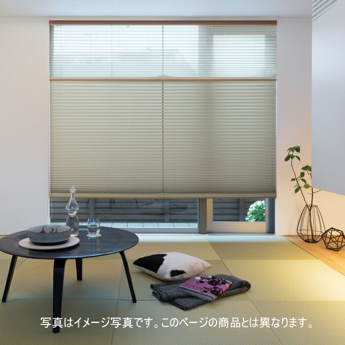 楽天市場】プリーツスクリーン 遮光 もなみ 25mm ニチベイ レクレ