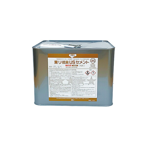 東リ ウレタン樹脂系 接着剤 東リ低臭USセメント 9kg缶 耐湿工法用接着剤※1缶入り