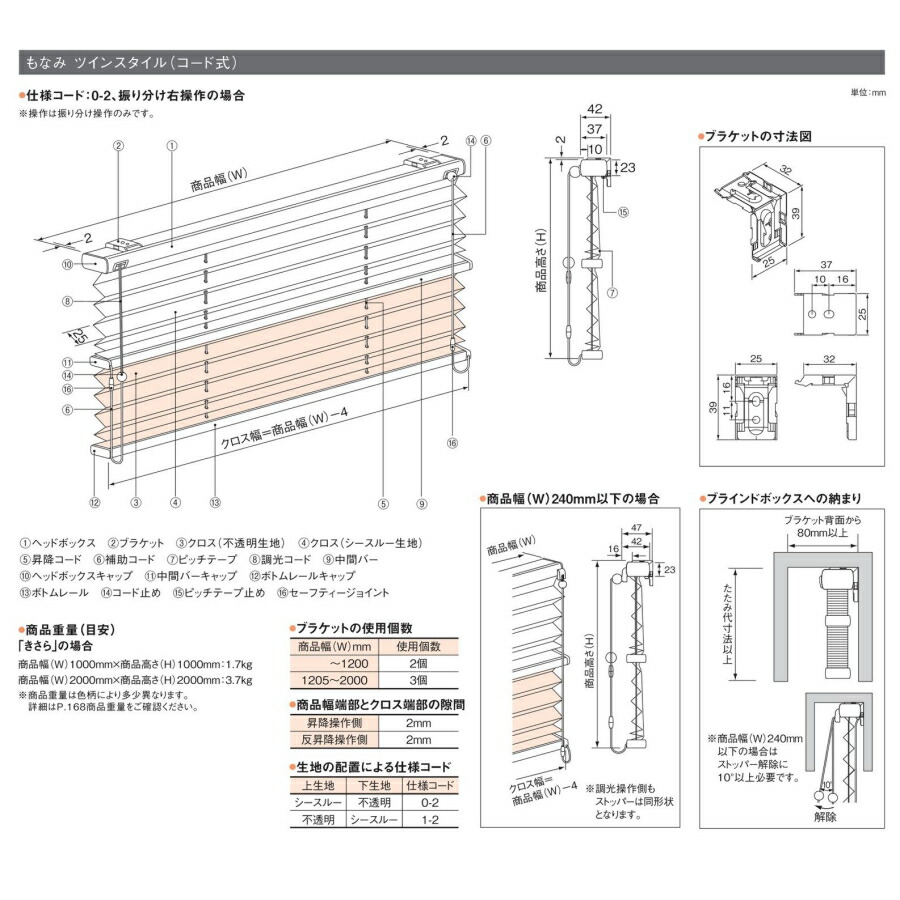 新着商品 プリーツスクリーン もなみ 25mm ニチベイ プレト 遮光 M8128 M8138 ツインスタイル コード式 幅25 80cm 高さ101 140cmまで 大流行中 Www Autoescolabvd Com Br