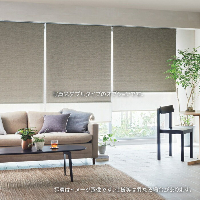 ロールスクリーン タチカワ ロールカーテン ラルク 防炎 ウォッシャブル リンド RS1272～1273 幅49.5～80cmＸ丈81～120cmまで（シールドなし）