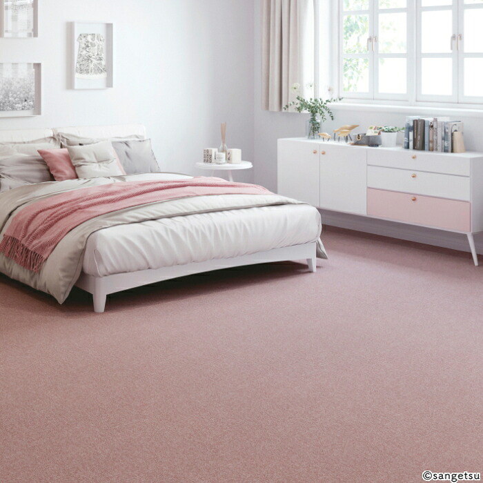 カーペット 8畳 サンゲツ 防炎 制電 防ダニ 抗菌 サンフレンディ 江戸間8帖 352ｃｍＸ352ｃｍ※時間指定不可商品