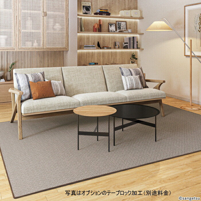 カーペット 3畳 サンゲツ 防炎 制電 防ダニ 抗菌 防汚 サンプレート 江戸間3帖 176ｃｍＸ261ｃｍ※時間指定不可商品｜インテリアふじ 25,250円
