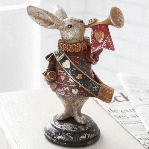 楽天市場】オブジェ 置物 おしゃれ うさぎ ウサギ ラビット アリス