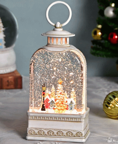 楽天市場】リキッドLEDチャーチクリスマス オブジェ 置物 教会 卓上