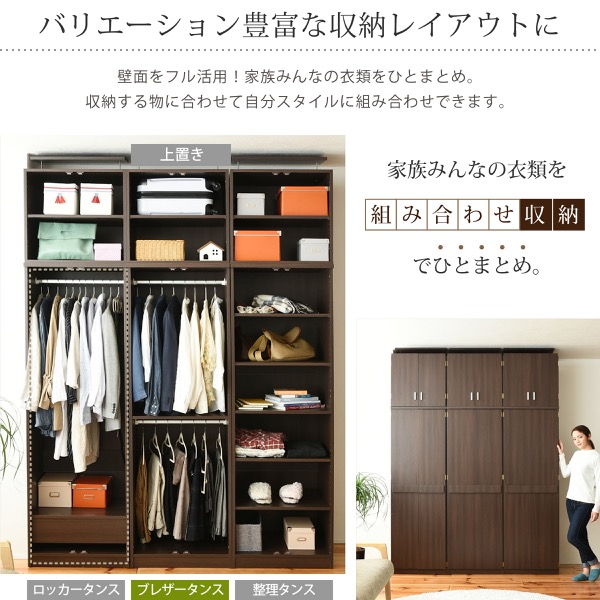 ロッカー シリーズ 2段 収納棚 部屋 チェスト 洋服掛け 箪笥 おしゃれ ...