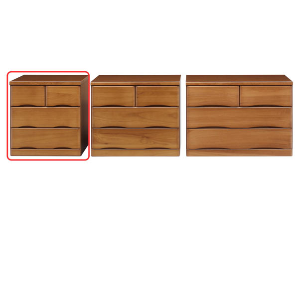 楽天市場 送料無料 チェスト タンス 箪笥 洋服ダンス ローチェスト 押入れ収納 60幅 幅60cm 奥行き60cm 桐 無垢材 引き出し ３段 ブラウン 隠しキャスター付き スライドレール付き 木製 衣類収納 整理たんす日本製 完成品 送料無料 おしゃれ かわいい インテリア ダイキ