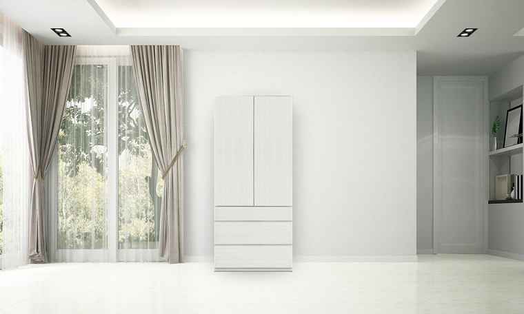 楽天ss限定 P5倍 大川家具 送料無料 受注制作 収納家具 壁面収納 本棚 本棚 幅80cm キャビネット リビング棚 板戸 リビング壁面収納 コレクションボード 扉付き 頑丈 家具 収納棚 完成品 国産 高級 大川家具 インテリア ダイキ壁面収納 本棚 幅80cm キャビネット