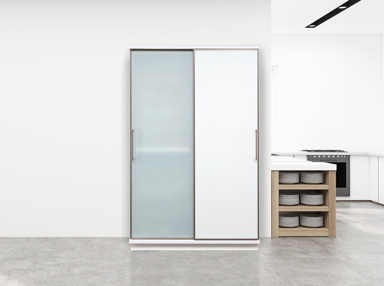 楽天市場 送料無料 キッチンボード 幅122cm 食器棚 引き戸 カップボード 完成品 ダイニングボード 引き戸 キッチンボード 122幅 ウォールナット メープル 国産 大川家具 高さ194 5 インテリア ダイキ