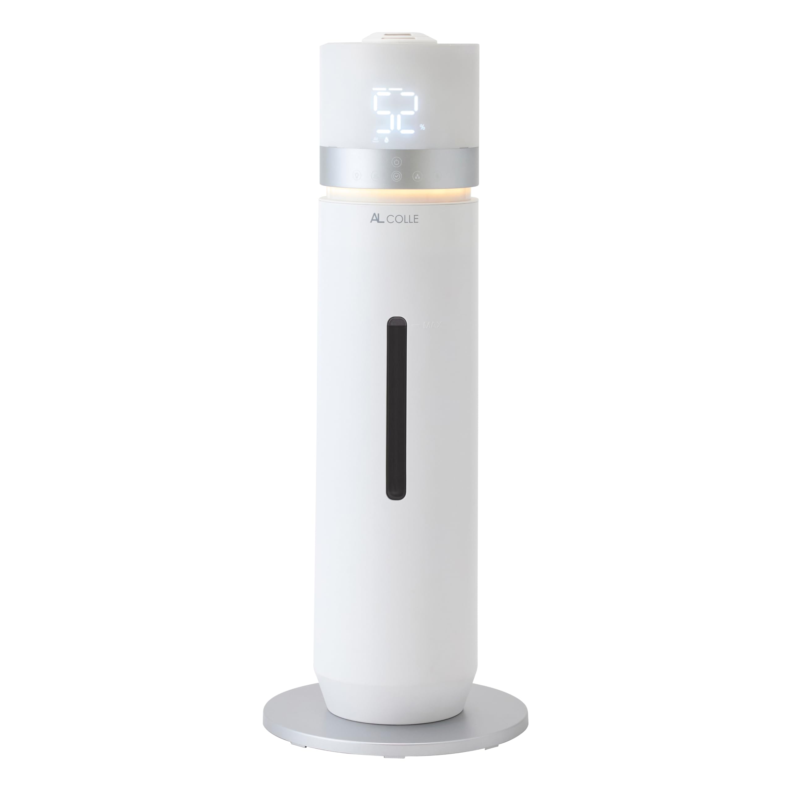 タワー型ハイブリッド加湿器 7.5L 7リットル 14畳 加湿量 550ml/H 湿度設定 加熱式 スチーム式 超音波【日本メーカー】