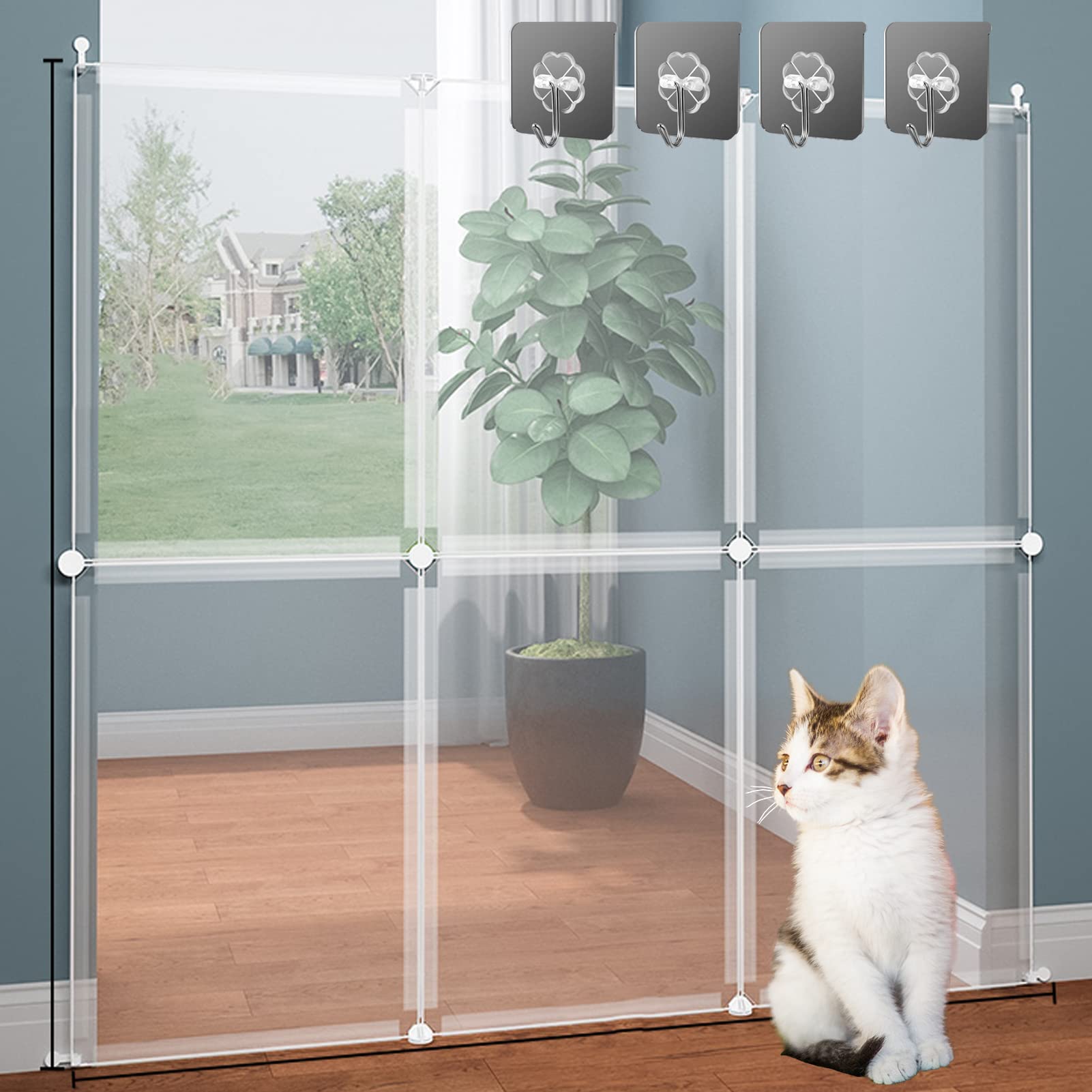 ペットフェンス 犬 サークル ケージ ペットゲート 柵 猫脱走防止フェンス ペットサークル ペット フェンス ゲート 犬小屋 ベビーゲート