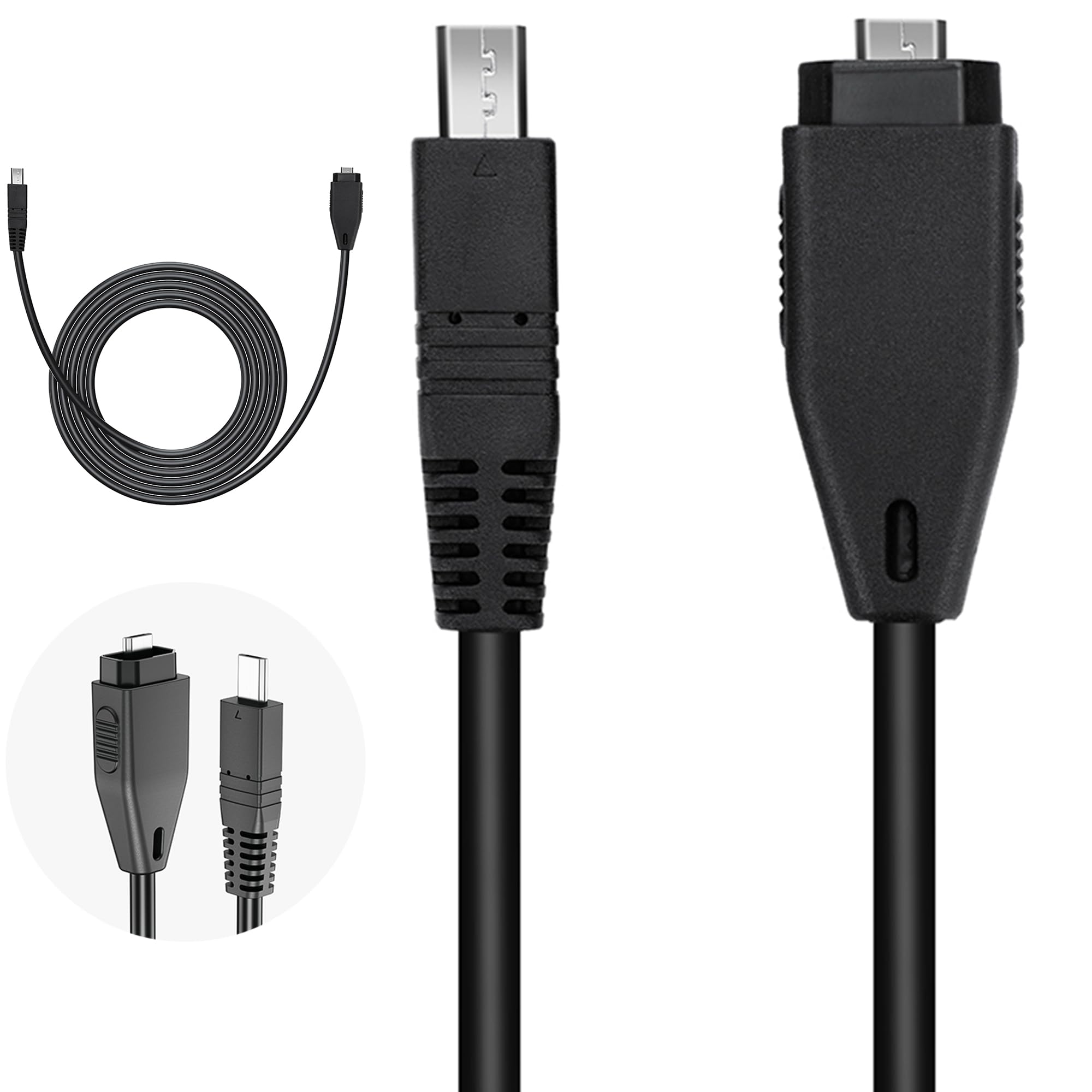 JJC 3m延長【Sony VMC-MM1交換マルチケーブル 】ソニーRM-VPR1 VCT-VPR1対応可能 Multiマルチ端子接続ケーブル リモコンケーブル カメラ
