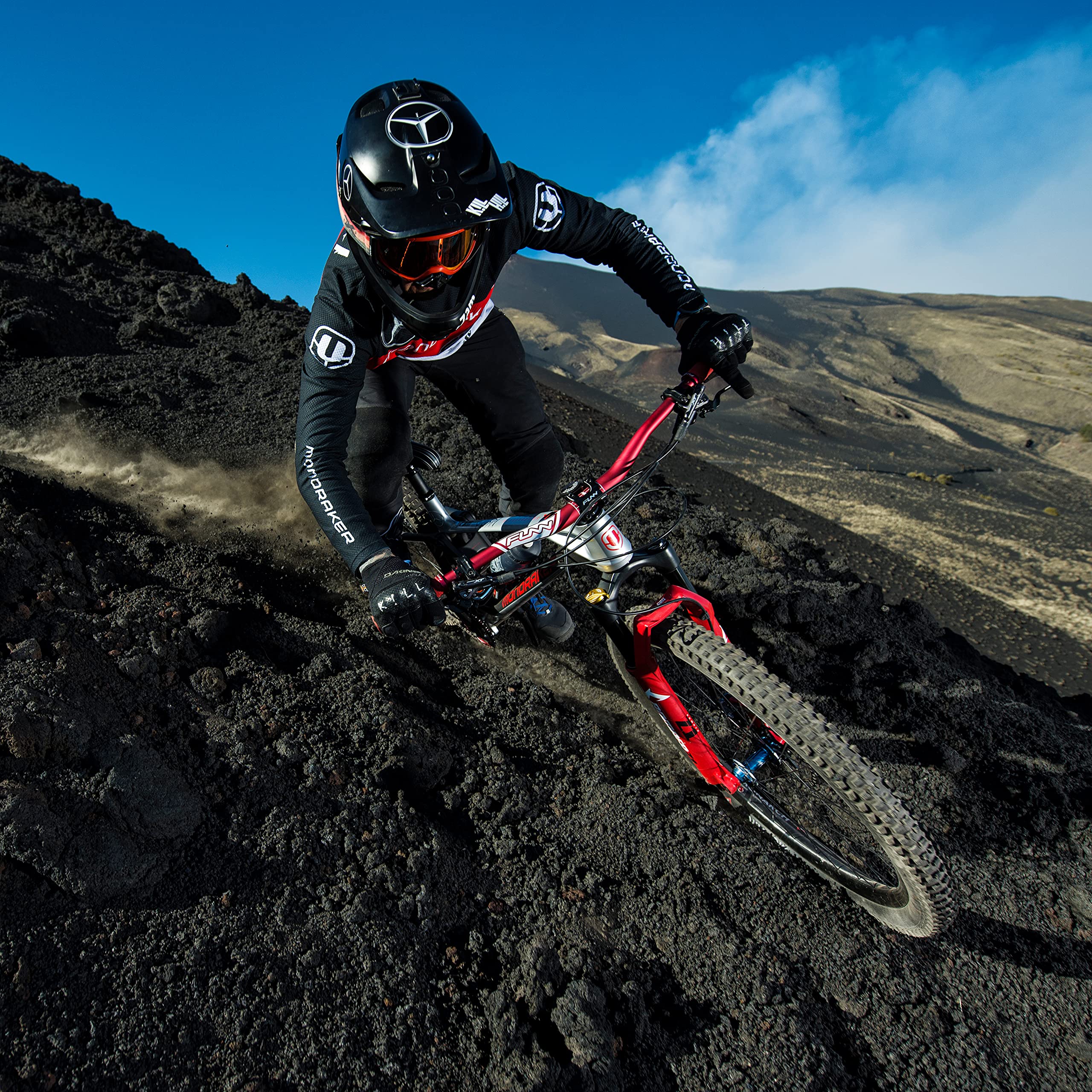 【送料無料】Funn(ファン) フル-オン(Full On)、 MTB、自転車用ハンドルバー、クランプ径:φ31.8mm、幅785mm、耐久性、剛性感、柔軟性、｜デンダ店