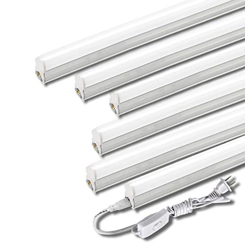 【送料無料】LED蛍光灯 20W形 器具一体型LED蛍光灯 T5 LED 直管 9W led 2700K-3000K 電球色 天井照明 バーライト ベースライト 60cm 蛍