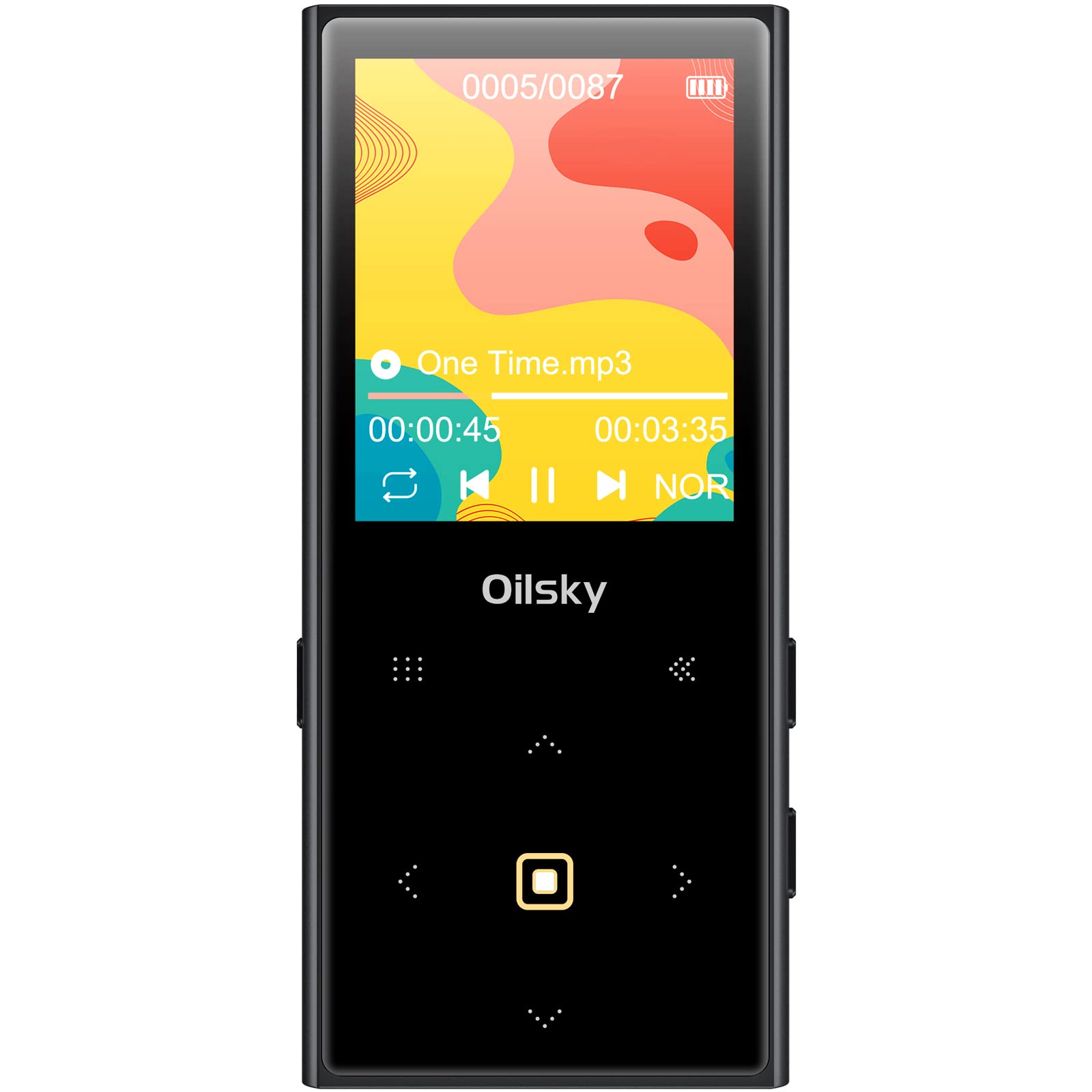 MP3プレーヤー 64GB Bluetooth 5.0 デジタルオーディオプレーヤー ダイレクト録音 128GB 拡張可能 タッチパネル 合金製 内蔵スピーカー