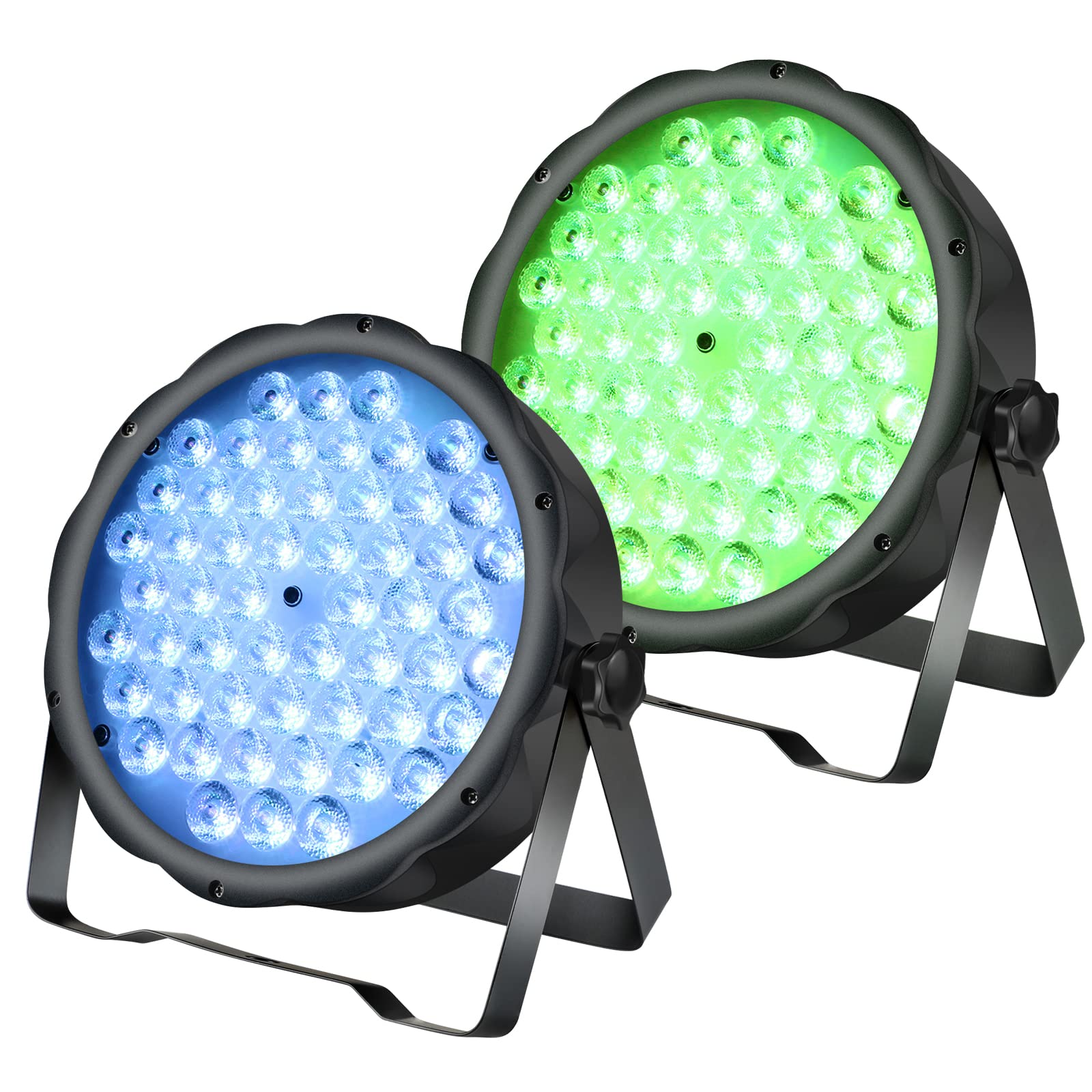 【送料無料】BETOPPER ディスコライト 54x1.5W RGBW LED 舞台照明 LPC008S ステージライト ステージ照明 DMX512 3/7CH パーティライト|デンダ店