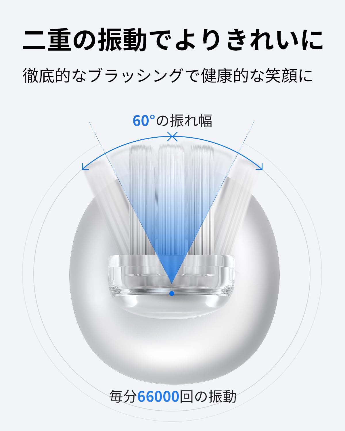 【送料無料】Laifen Wave アルミニウム合金 電動歯ブラシ 大人向けのオシレーション＆バイブレーション電動歯ブラシ 二重の振動 音波電｜デンダ店