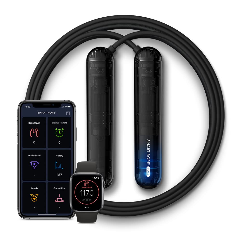 【送料無料】【10％OFFクーポン配布中】Tangram Factory スマートロープ Bluetooth 4.0対応 縄跳び フィットネストラッカー モバイルア