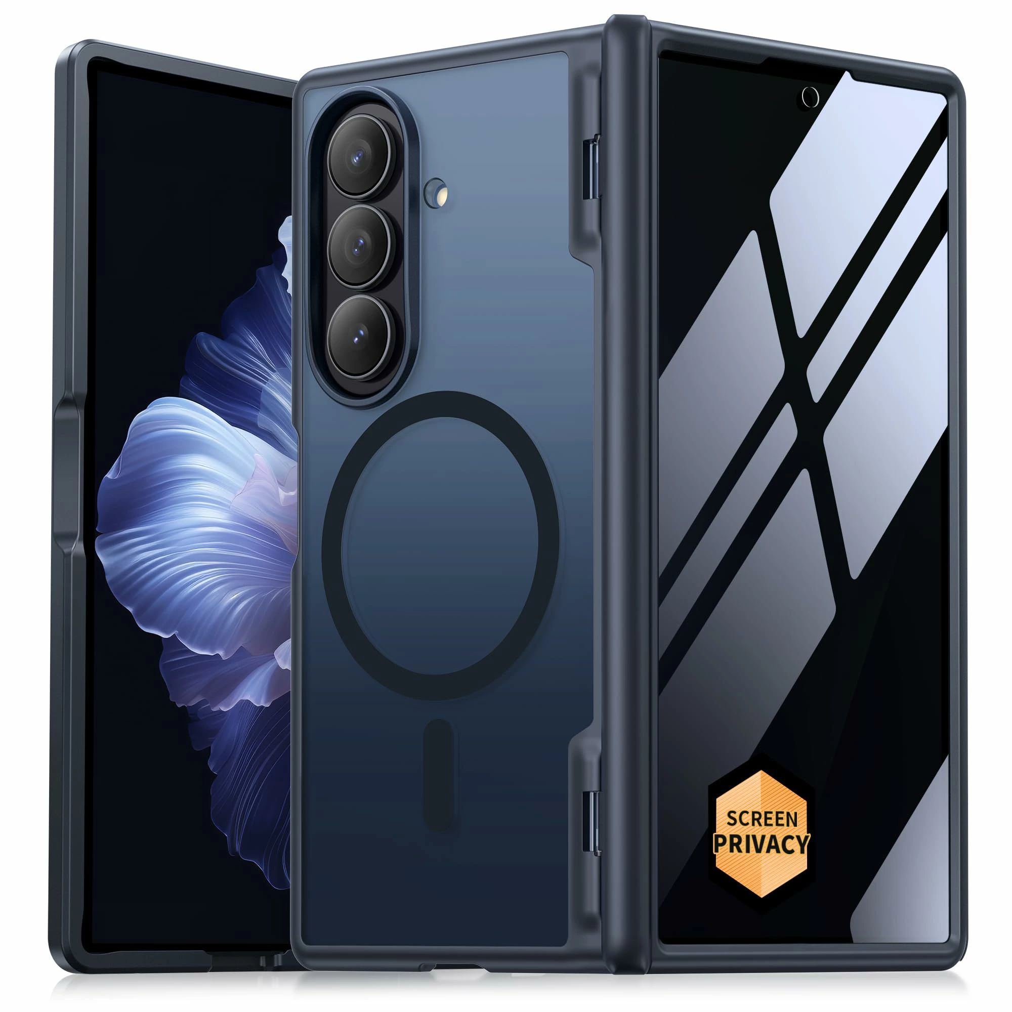 【送料無料】【10％OFFクーポン配布中】MOBOSI マグネット式 Z Fold 7 ケース（プライバシースクリーンプロテクター付き）、Magsafe対応