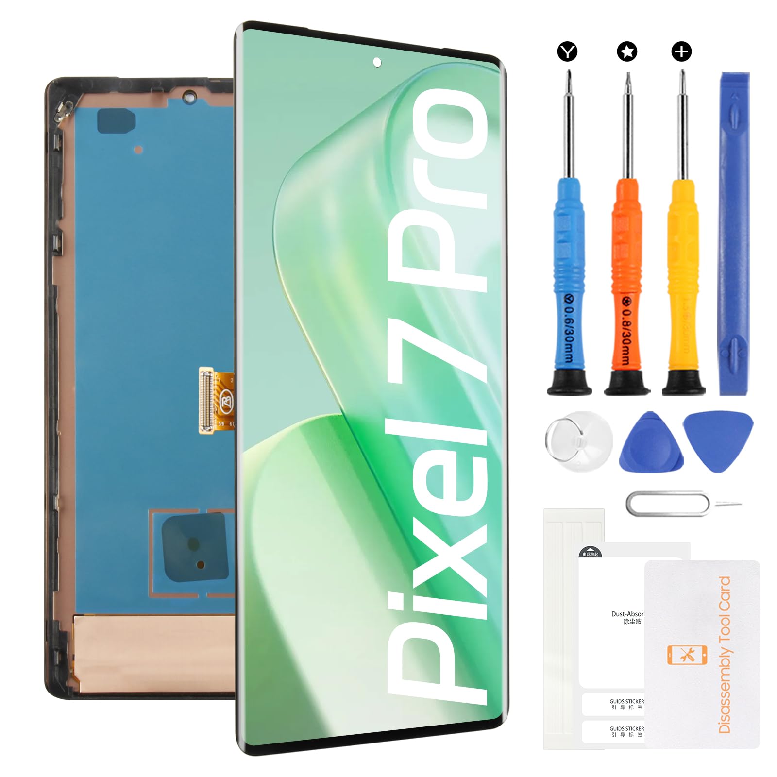 【送料無料】【10％OFFクーポン配布中】A-MIND For Google Pixel 7 Pro 液晶パネル 画面交換修理用 タッチパネルセット 6.7 インチ GP4B