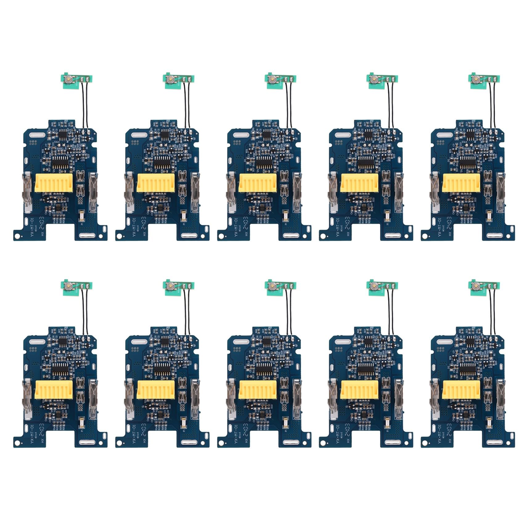 【送料無料】【10％OFFクーポン配布中】Hcskoss 10個 1830リチウムイオン電池 PCB充電保護ボード 18v バッテリー 基盤 バッテリー保護モ