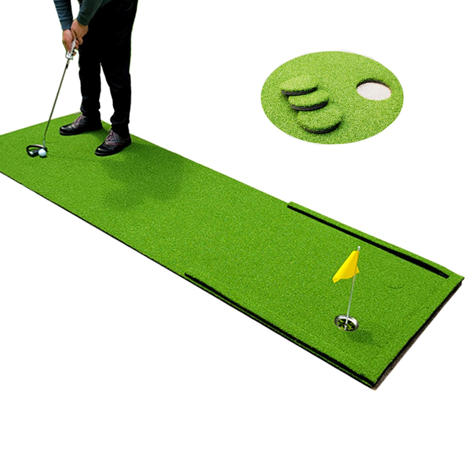 【送料無料】STORZON パッティンググリーン アウトドア ゴルフ練習用 パッティングマット 屋内用97CM×365CM|デンダ店