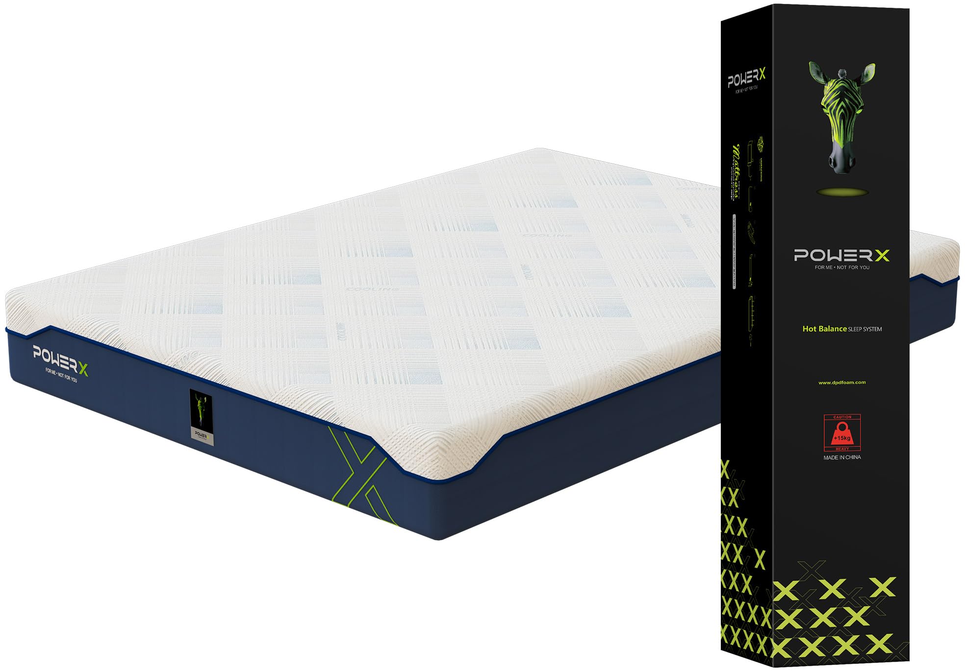 【貨物輸送無料】POWERX マットレス シングル 極厚23糎 【5地域体圧分散】 低手向かい×高手向かいウレタン 2層社会システム 臥榻マットレス 通気性 抗菌