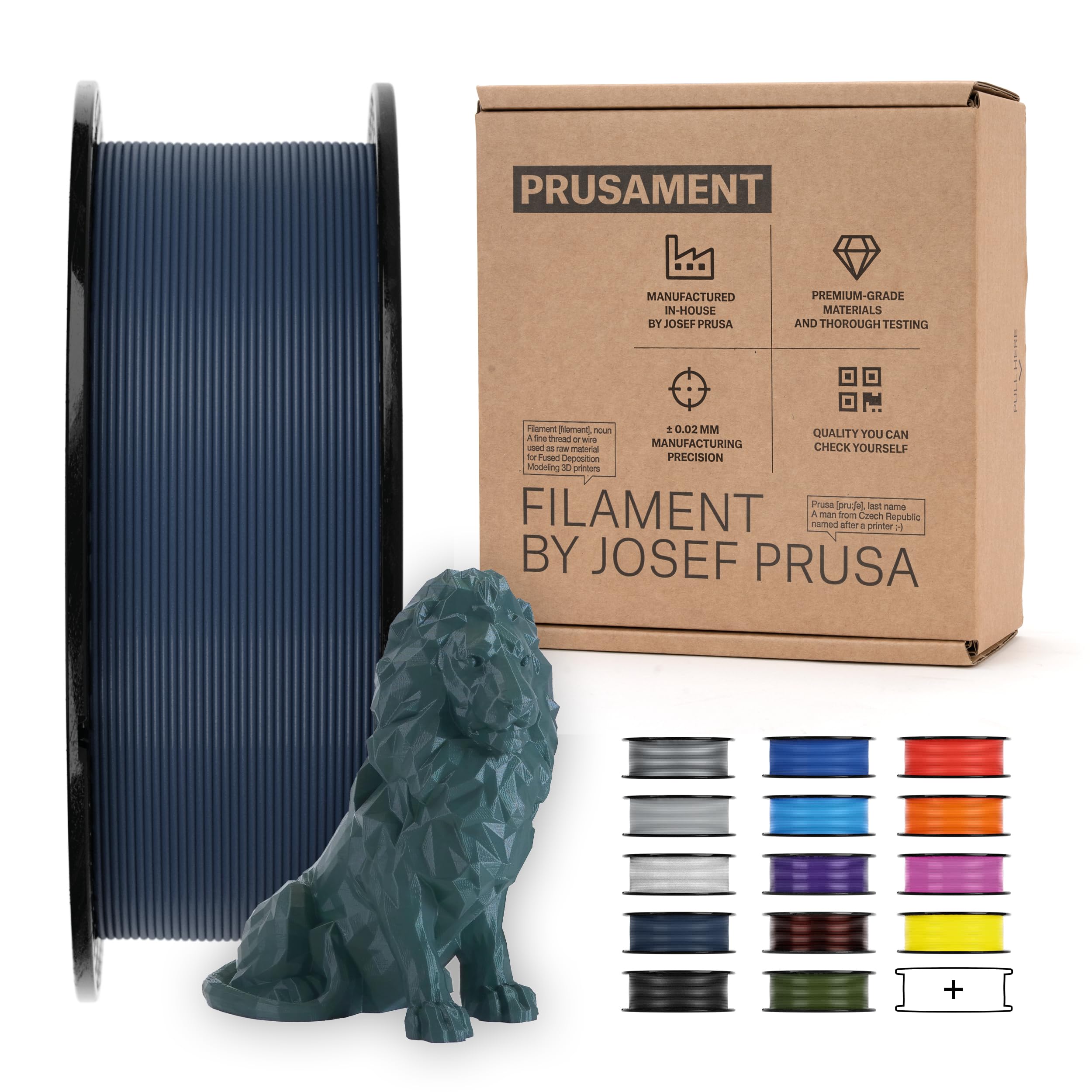 【送料無料】【10％OFFクーポン配布中】Prusament PLA (Gentleman's Grey)