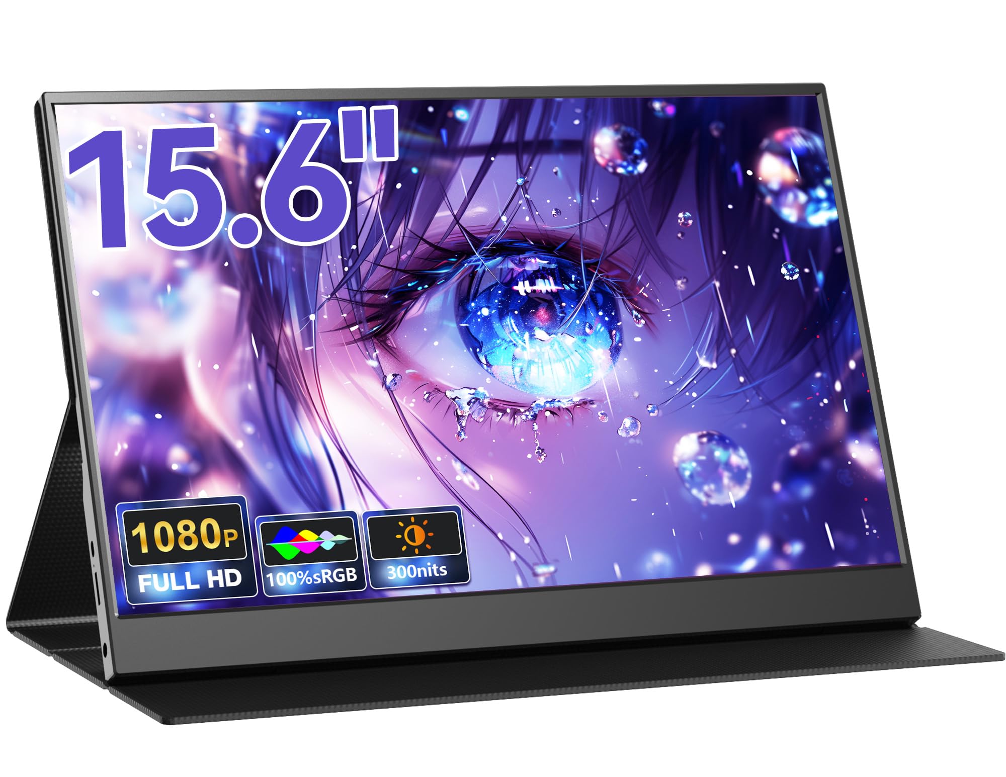 【送料無料】【10％OFFクーポン配布中】モバイルモニター 15.6インチ モバイルディスプレイ フルFHD10180P ポータブルモニター IPS液晶｜デンダ店