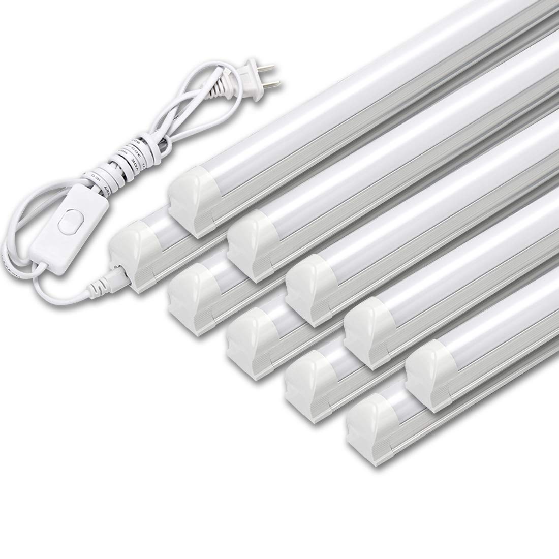 【送料無料】【10％OFFクーポン配布中】LED蛍光灯 40W形 器具一体型LED蛍光灯 T8 LED 直管 18W led 6000K-6500K 昼光色 天井照明 バーラ