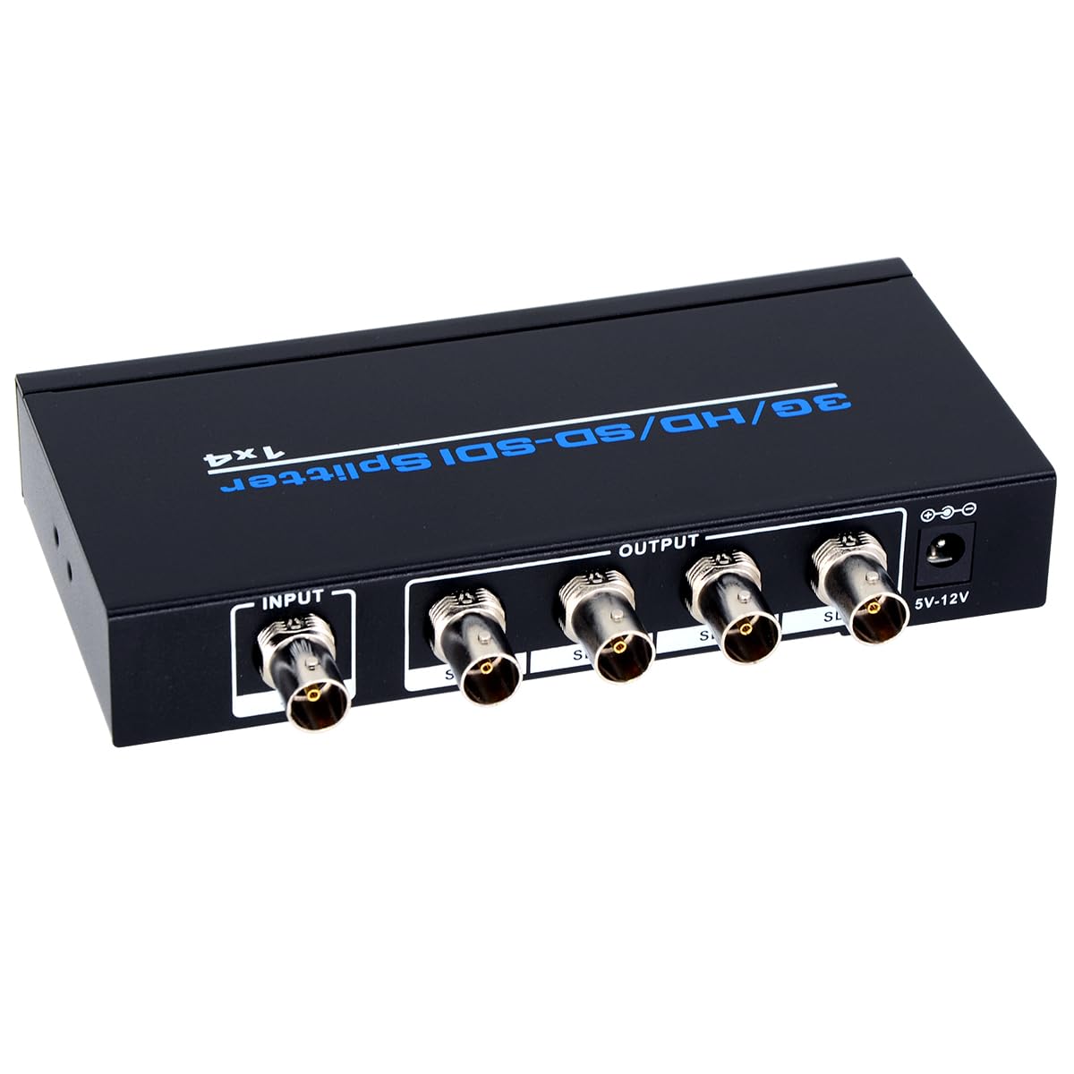 【10％OFFクーポン配布中】【送料無料】ELEVIEW 3G/HD/SD-SDI スプリッター sdi分配器 1入力 4出力 1080P sdi延長器 1×4 SD-SDI/HD-SDI