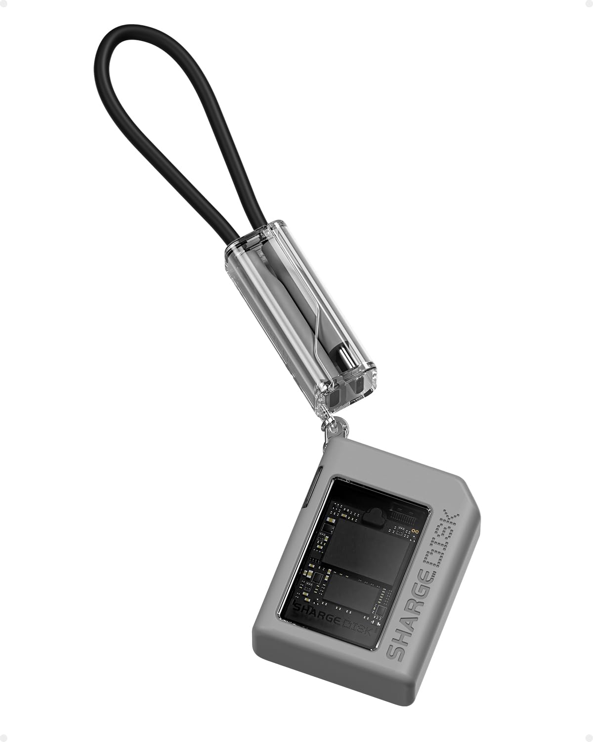 【送料無料】【10％OFFクーポン配布中】SHARGE DISK SSD 外付けケース【見える冷却システム搭載】M.2 NVMe 2230対応 USB-C 3.2 Gen2 10G｜デンダ店
