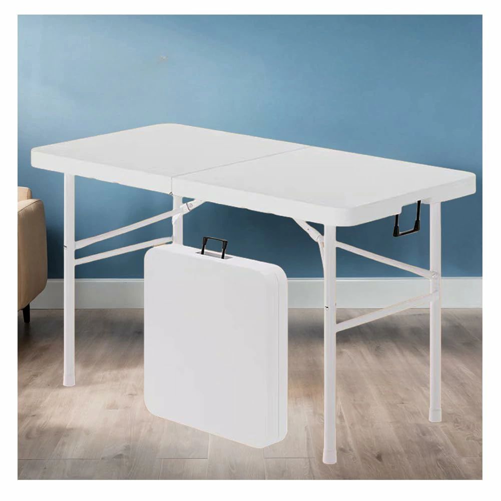 【送料無料】【10％OFFクーポン配布中】Kaniya 120cm 折りたたみ テーブル アウトドア 作業テーブル ポータブル キャンプ テーブル 簡易