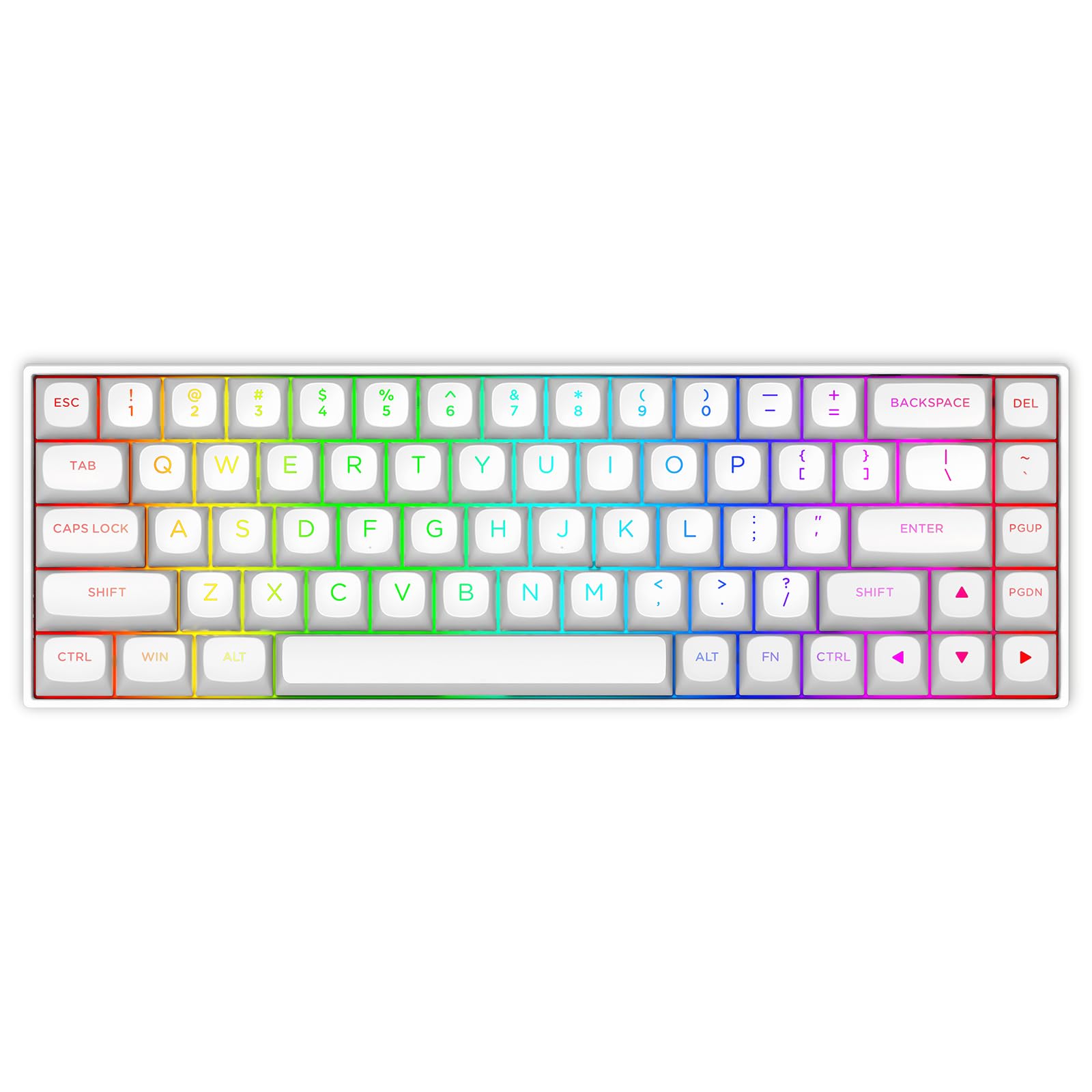 【送料無料】【10％OFFクーポン配布中】e元素 Hz-68ラピッドトリガーメカニカル式ゲーミングキーボード 60%ワイヤードキーボード 調整可
