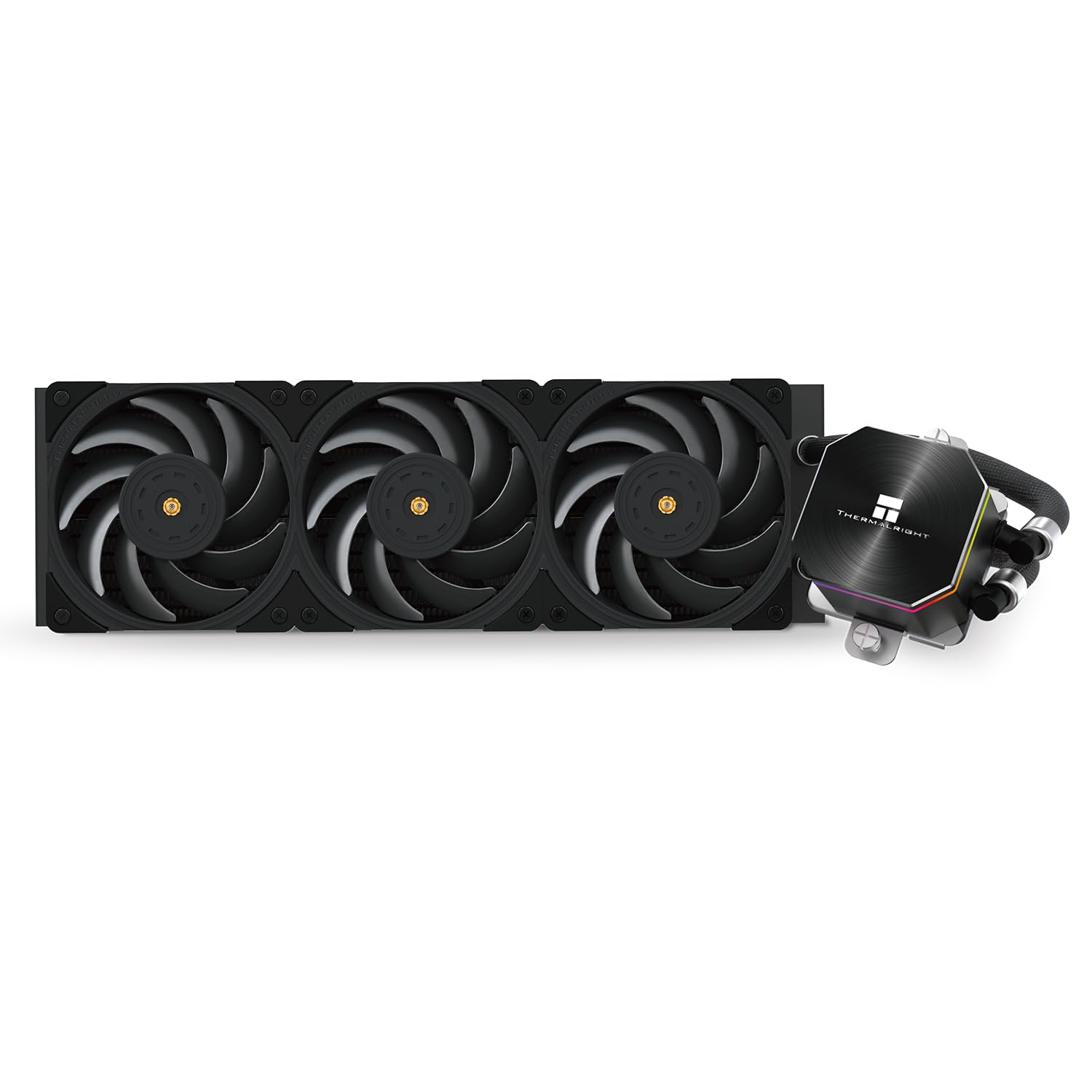 【送料無料】【10％OFFクーポン配布中】THERMALRIGHT Frozen Edge 360 Black PWMファン付き液体CPUウォータークーラー、360mmブラックコ