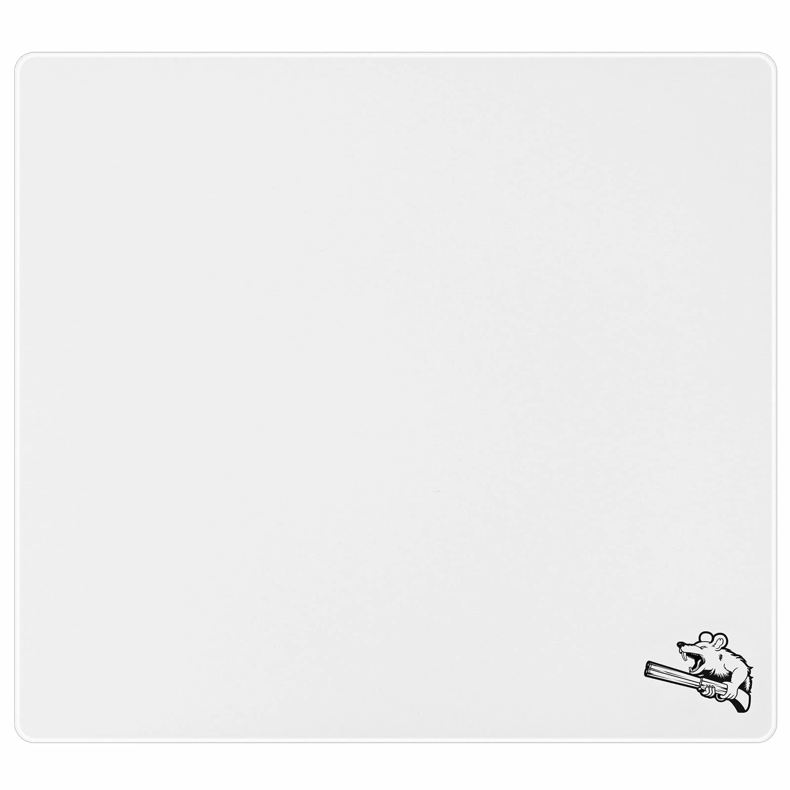 【送料無料】【10％OFFクーポン配布中】SIROOLAC グラスゲーミングマウスパッド 320mm×360mm FPSゲーム 特殊強化ガラス 耐久性に優れ