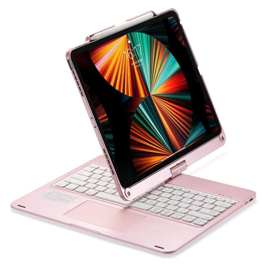 【送料無料】【10％OFFクーポン配布中】360度回転 iPadPro13インチ M4 / 2025 2024 iPad Air 13インチ (M3,M2) キーボードケース タッチ 6,840円
