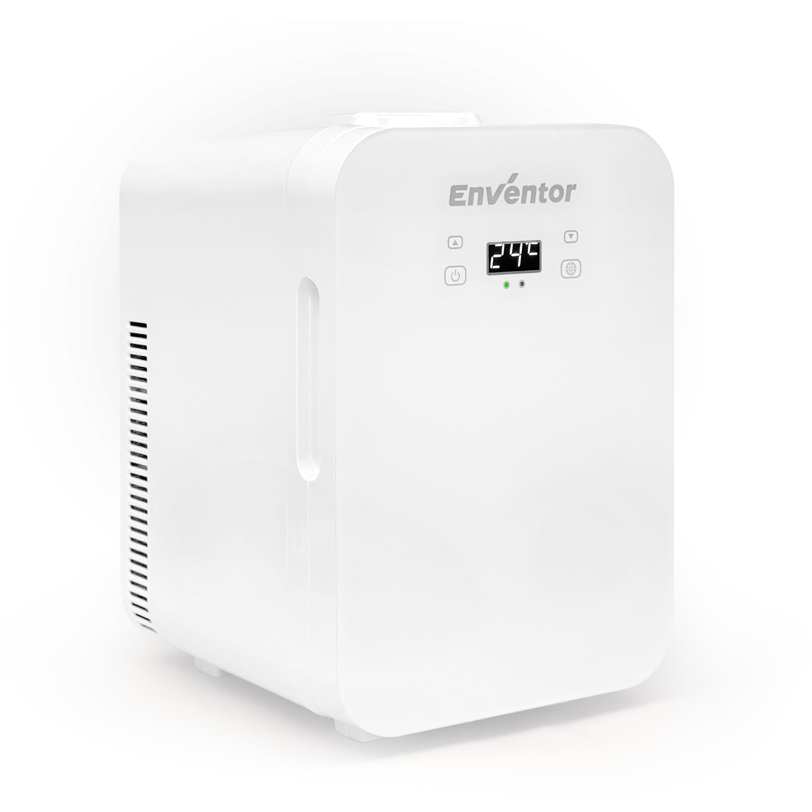 【送料無料】【10％OFFクーポン配布中】Enventor 冷蔵庫 小型 冷温庫 10L 極静音 LCD温度表示 ワンタッチ操作 PSE認証 温度調節可能 ミ