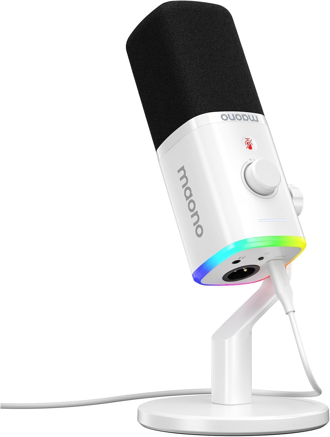 【送料無料】【10％OFFクーポン配布中】MAONO XLR/USB ゲーミングマイク ノイズキャンセリング PCマイク ポッドキャスト ストリーミング 7,729円