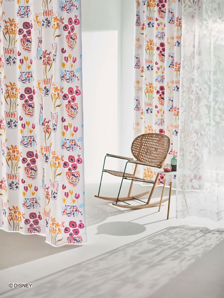 66 Off スミノエ ディズニー カーテン ミッキー フラワーベース ウィズ ミニー Mickey Flower Vase Mickey With Minnie 100 178cm 1枚入 ドレープ カラフル かわいい Www Saintmarkschool Org