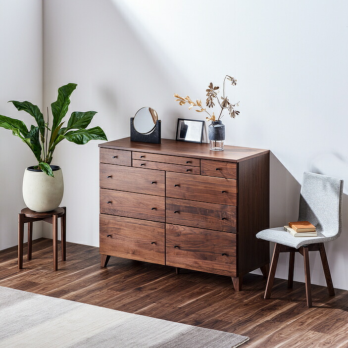 楽天市場】チェスト 天然木 オーク 楢材 ナチュラルモダン