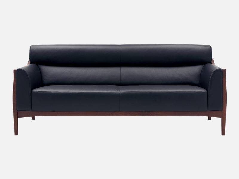 楽天市場】冨士ファニチア ワイド2Pソファ 木製 モダン 北欧