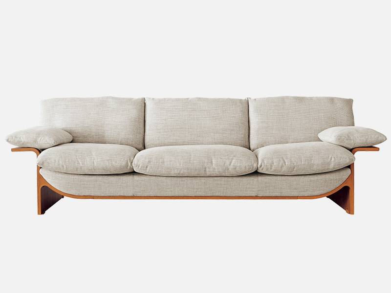 冨士ファニチア ワイド2Pソファ モダン 北欧 おしゃれ 国産家具 Tapio タピオ L08700F FUJI FURNITURE クラシック フェザー W1900 ～ W2000 収納家具 インテリア家具 リビング収納 木目調 空間演出 インテリア性 北欧デザイン シンプ